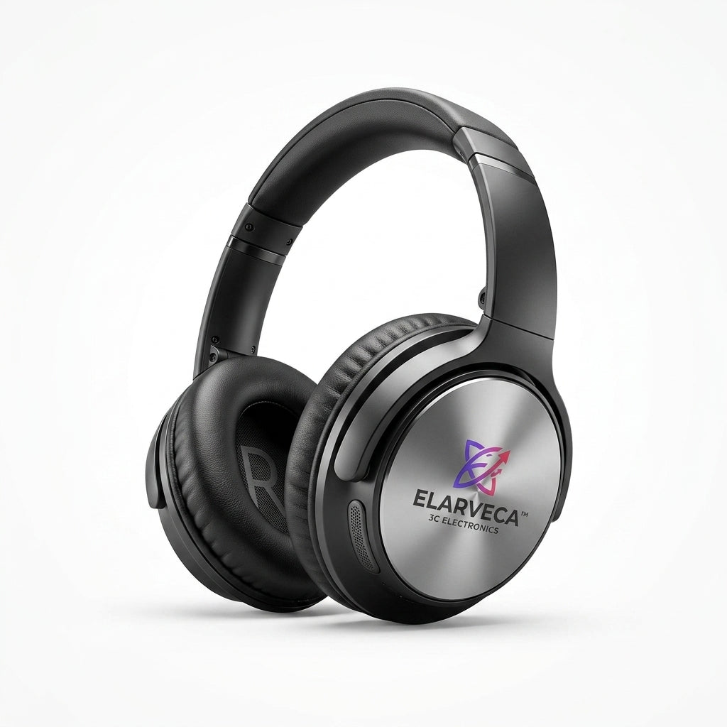 Elarveca™ AeroTune Over-Ear Headphones – Immersive Audio, Plush Memory Foam Comfort & Everyday Premium Listening