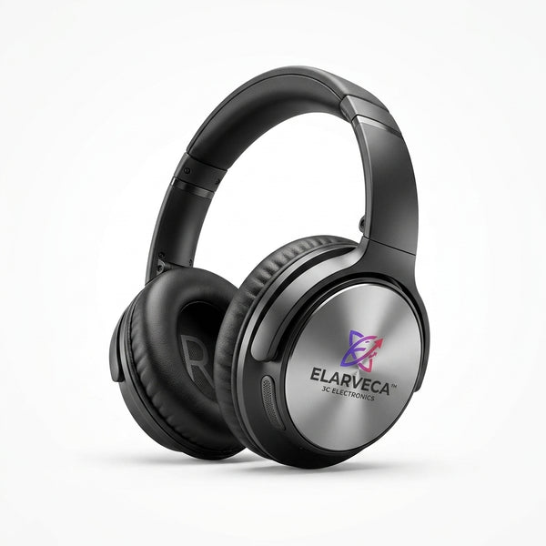Elarveca™ AeroTune Over-Ear Headphones – Immersive Audio, Plush Memory Foam Comfort & Everyday Premium Listening