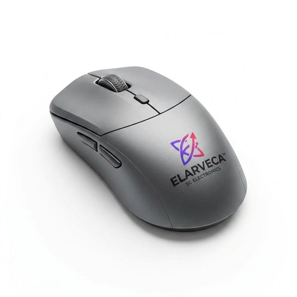 Elarveca™ VectorShift Dual-Mode Wireless Gaming Mouse – Precision Gaming Sensor, 2.4GHz & Bluetooth Connectivity, Ergonomic Comfort Grip & Responsive Multi-Device Control