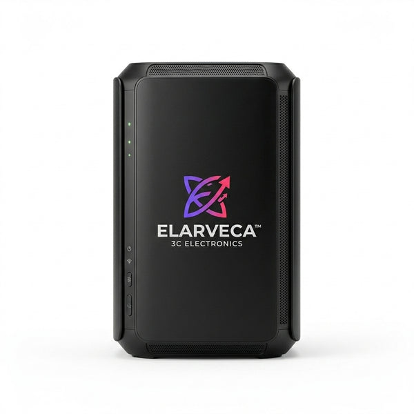 Elarveca™ Nexora 5G AI Smart Home Hub – Unified Device Control, AI Voice Assistant, 360° Room Interaction, Enhanced Data Privacy & Next-Generation Processing