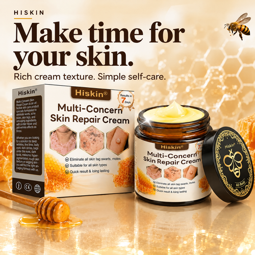 ✨HISKIN® Multi-Concern Skin Repair Cream (One powerful cream to repair inflammation, dryness, aging, pigmentation, and visible skin damage.)